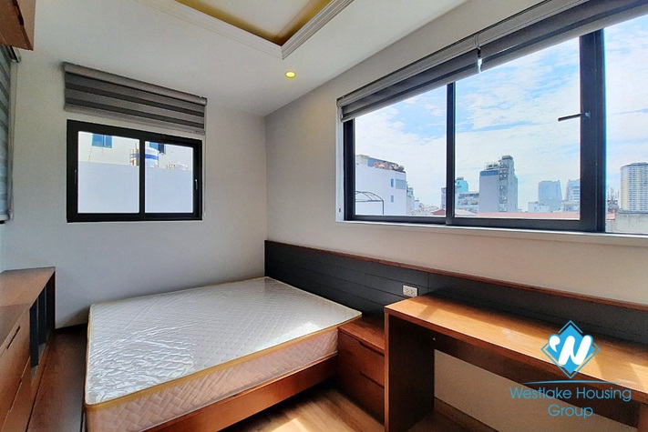 Comfortable one-bedroom apartment for rent in the center of Hai Ba Trung district near Vincom Ba Trieu